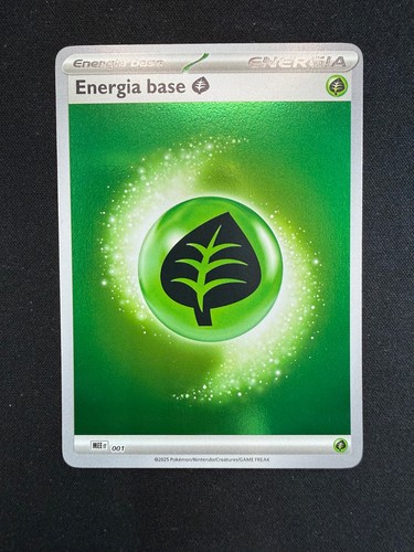 Pokemon energia base - erba, 001
