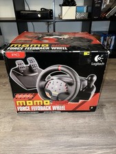 Volante Logitech Momo Racing Force Feedback nella scatola! Per PC!