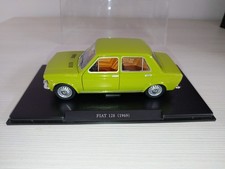 Fiat 128 1969 1/24 Quattroruote Collection Modellino Auto Fabbri 