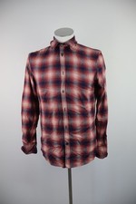 DSQUARED2 CAMICIA UOMO TG 46 SHIRT MAN MADE IN ITALY CASUAL VINTAGE COTONE