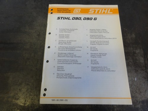 Manuale elenco ricambi