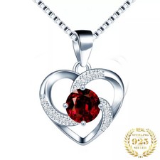 Collana donna cuore argento