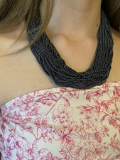 Collana perle vetro di - in,