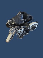 FRANKLIN MINT 1:10 1958 HARLEY DAVIDSON DUO-GLIDE CON SIDECAR EDIZIONE LIMITATA