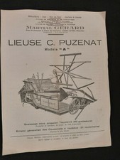  publicité ancienne LIEUSE C