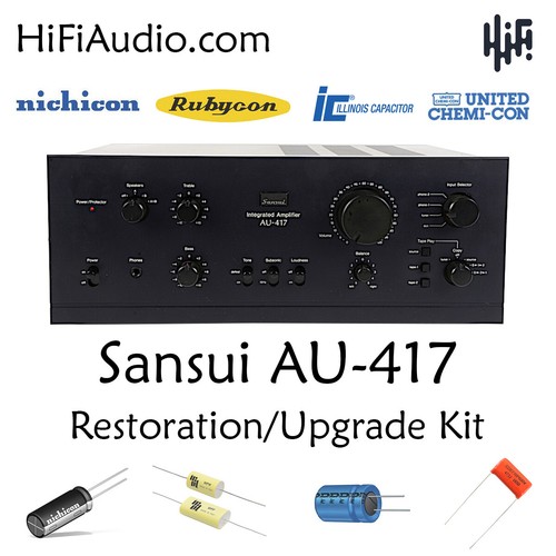 Sansui 417 ricostruzione - sansui,