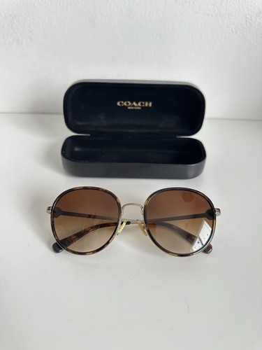 Coach hc7129 round sunglasses - coach,