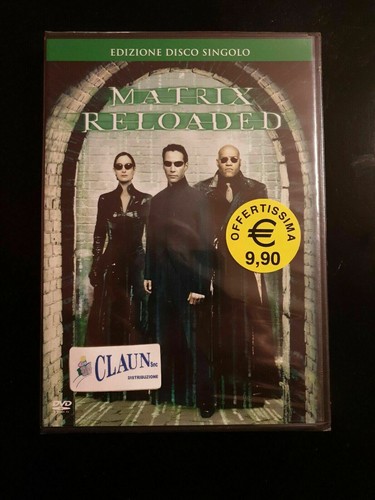 Matrix reloaded dvd - matrix, (2003)