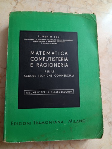 Libro matematica computisteria - libro,