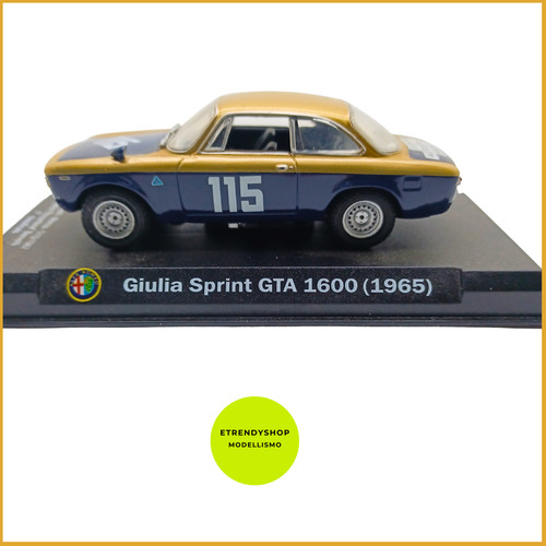 Modellino alfa romeo - gta, 1600