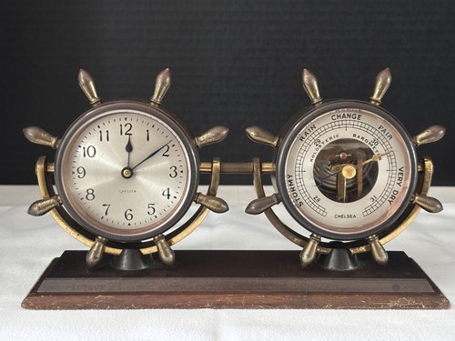 Vintage orologio barometro - vintage, orologio/barometro