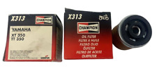 YAMAHA TW200 XT350 TT350 TT600 XT250 YTM200 FILTRO OLIO OIL FILTER CHAMPION X313