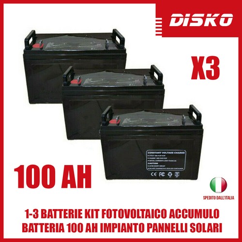 Batterie kit fotovoltaico - batterie,