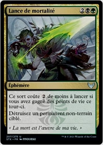 Mtg magic stx - -, mortality