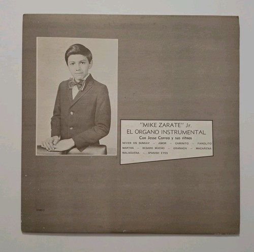 Mike zarate el organo - zarate, jr – el