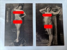 Cartoline Foto Epoca x2 Nudo