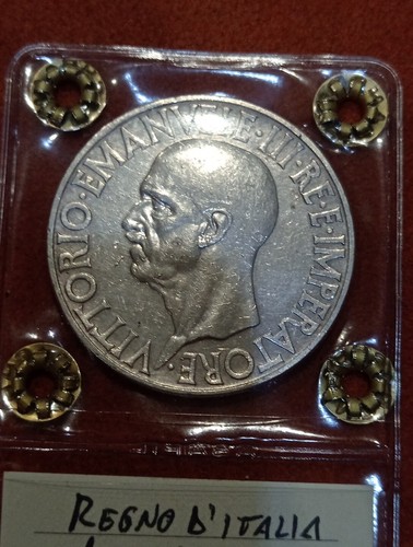 Moneta argento 20 - 20, lire