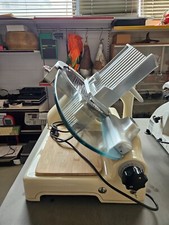 Berkel professionale restaurata completamente avorio, primi modelli elettrici