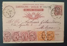 STORIA POSTALE REGNO STOCK 30