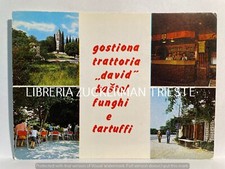 TRATTORIA DAVIS KASTEL FUNGHI TARTUFI CARTOLINA 