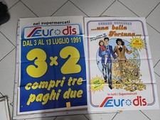 MANIFESTO SUPERMERCATO EURODIS VITERBO NEGOZIO ALIMENTARI 