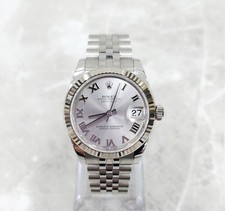 Rolex Datejust Femme Rhodium