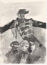 Mino Maccari - Illustrazione 4 - Heliogravure firmata