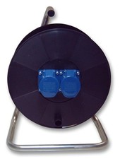 Cavo vuoto 240v tamburo 8062 ProElec doppio 16A prese per bobina 50m 1,5mm caravan