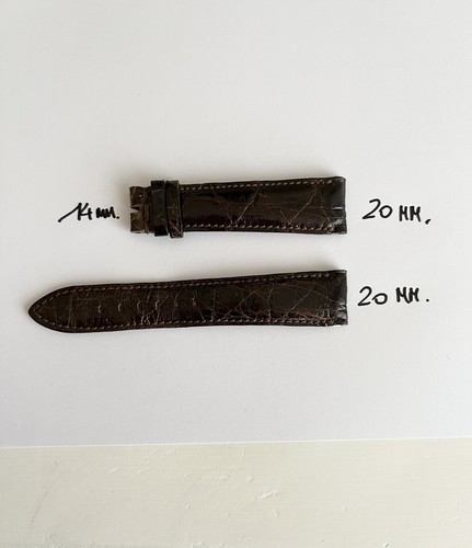Genuine watch band - rolex, brown