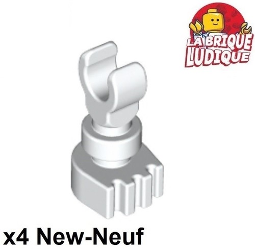 Lego minifig leg skeleton - 4x,