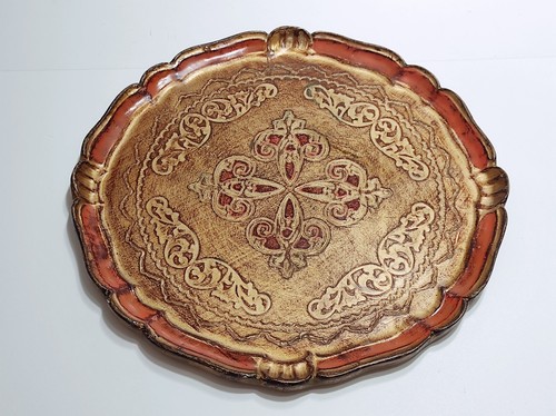 Vassoio fiorentino legno - fiorentino,