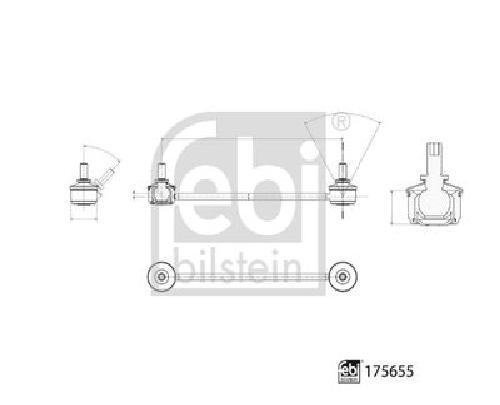 Asta puntone stabilizzatore - asta/puntone,