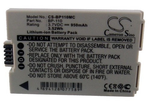 Batterie 950mah tipo 110 - tipo, bp-110