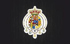 Adesivi adesivo sticker moto auto stemma bandiera due sicilie regno siciliana