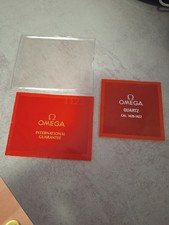 Garanzia OMEGA libretto Istruzioni CAL 1420-1422 Anni 80'