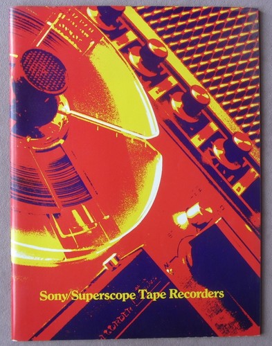 Orig 1969 sony superscope - orig,