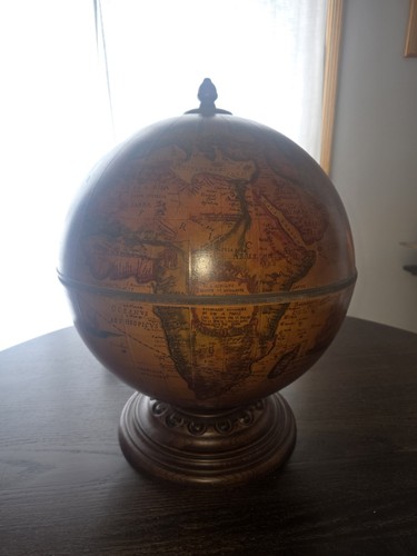 Vintage world globe - world,