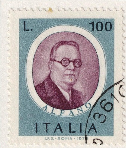 Francobollo italia compositore - italia,