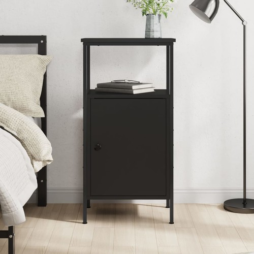 Vidaxl comodino nero - vidaxl,