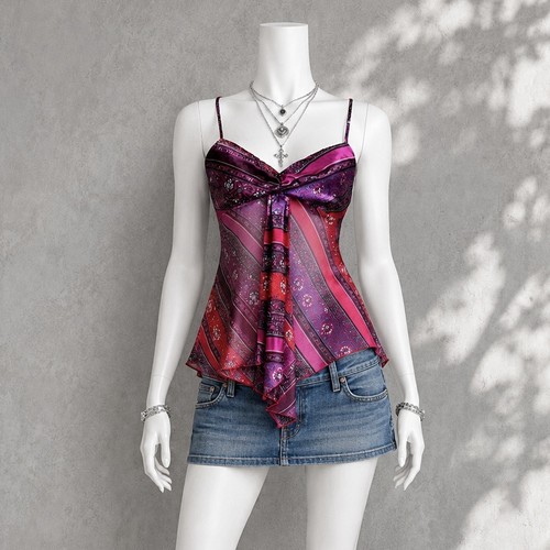 Vintage y2k cami - y2k, top