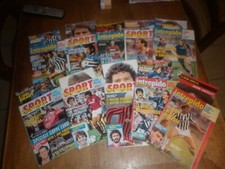 intrepido sport- 10 albi -blocco-stock-con allegati- usati-rarissimi!!! - 0724