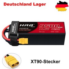 Batteria HRB 4S 9500mAh 14,8V XT90 120C LiPo per RC drone aereo auto batteria
