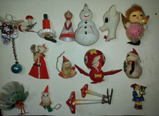 VECCHI ADDOBBI ALBERO DI