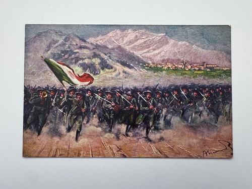Cartolina assalto alla - cartolina,