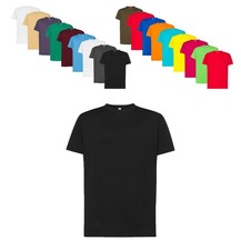 T-shirt JHK 100% cotone UOMO girocollo maglietta singola premium 18 colori