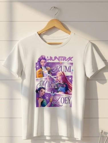Maglietta bambina kpop - maglietta, huntix