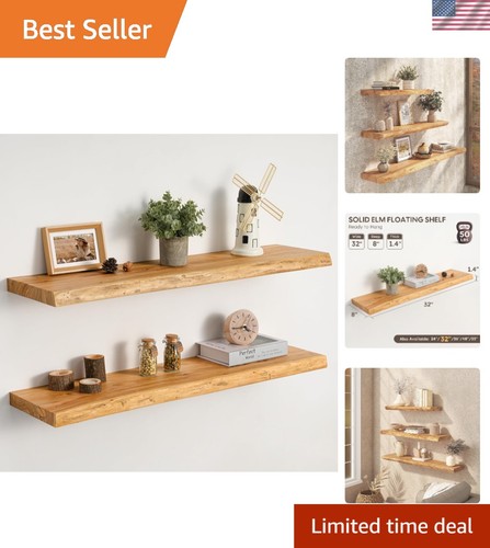 Inch live edge floating - live,
