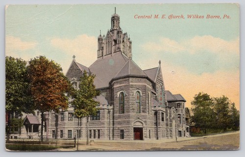 Cartolina centrale chiesa - centrale,