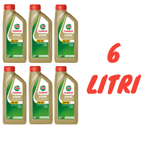 Litri olio castrol edge - 6,
