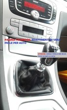 Cuffia leva cambio  FORD S-MAX FORD GALAXY dal 2006 al 2015 in vera pelle NERA
